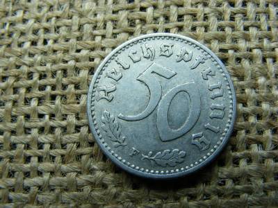 Birodalmi 50 pfennig, 1940 F