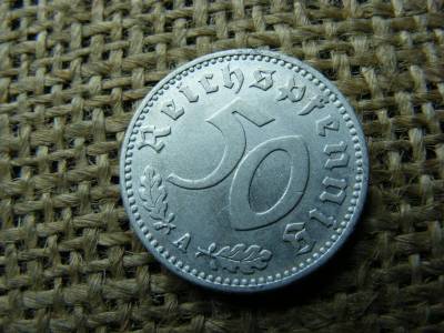 Birodalmi 50 pfennig, 1941 A