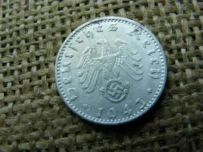 Birodalmi 50 pfennig, 1943 A