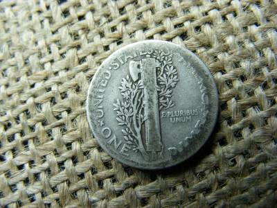 USA ezüst dime, 1917