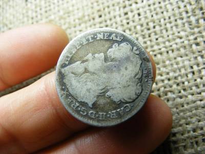 Nápolyi 1 Tari, 1696, Carlos II, ezüst