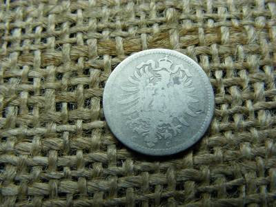 Birodalmi ezüst 20 pfennig, 1875, C jel