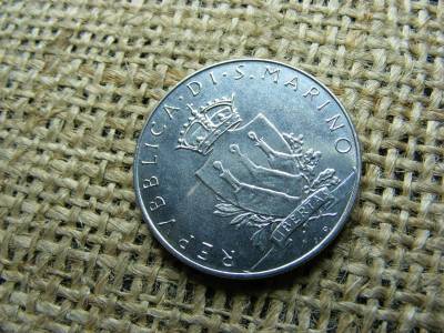 San Marino 100 Lire, 1979, líra
