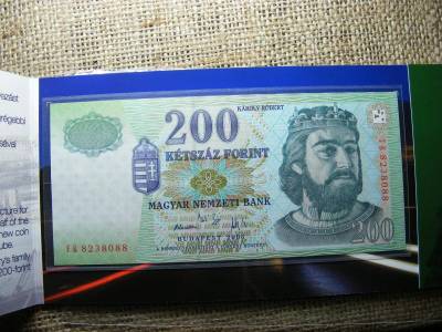 200 Forintos Érme, 2009 + 200 Forintos Érme, 2006, FB, Bliszter