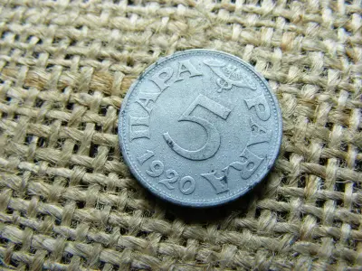Jugoszlávia 5 para, 1920
