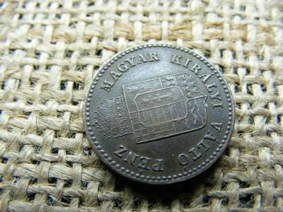 1 krajcár 1878 KB, ritka 2x2 makkos, RR