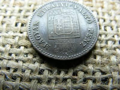 1 krajcár 1878 KB, ritka 2x2 makkos, RR