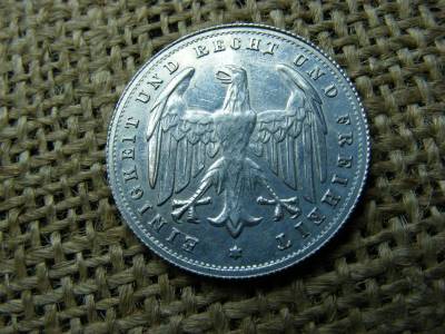 500 márka érme, 1923, G jelzés