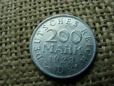 200 márka, 1923 D, Németország