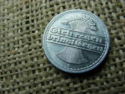 Birodalmi 50 pfennig, 1920, A