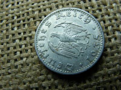 Birodalmi 50 pfennig érme, 1935, D