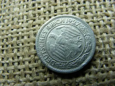 Birodalmi 50 pfennig érme, 1927, A jelzés