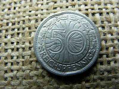 Birodalmi 50 pfennig érme, 1927, A jelzés