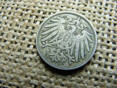 Birodalmi 10 pfennig érme, 1899, E jelzéssel