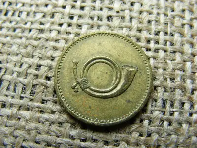 Németország, 1900 körül, SPIEL MARKE bronz játékpénz