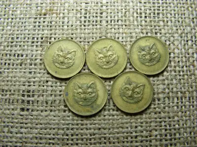 Németország, 1900 körül, SPIEL MARKE bronz játékpénz
