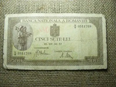 Románia 500 lei bankjegy, 1941, július 22.