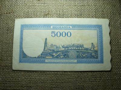 Románia 5000 lei bankjegy, 1945, márc. 20