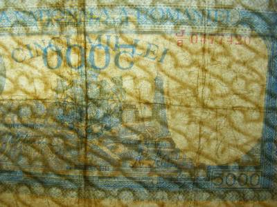 Románia 5000 lei bankjegy, 1945, dec. 20