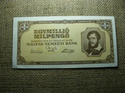 Egymillió milpengő, 1946, Magyarország