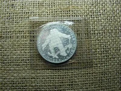 Ezüst 100 schilling, 1976, eredeti tokban