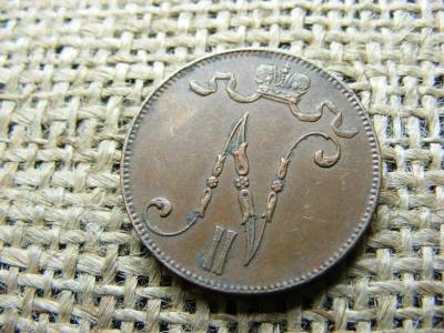 5 Pennia, 1916, Finnország