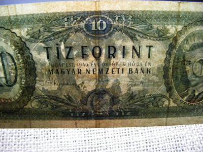 10 forintos bankjegy, 1949