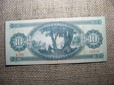 10 forintos bankjegy, 1949