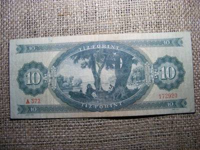 10 forintos bankjegy, 1949