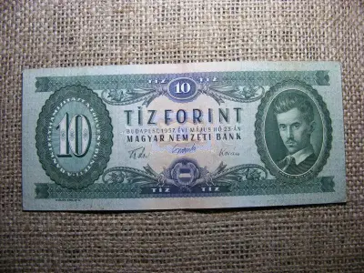 10 forintos bankjegy, 1957
