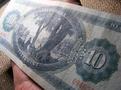10 forintos bankjegy, 1957