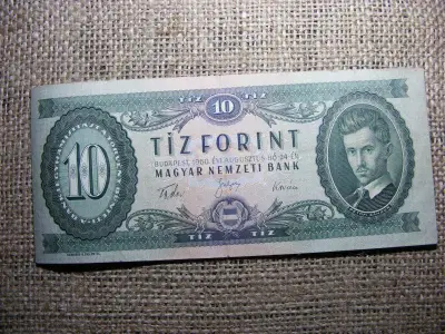10 forintos bankjegy, 1960