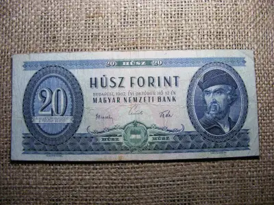 20 forintos bankjegy, 1962