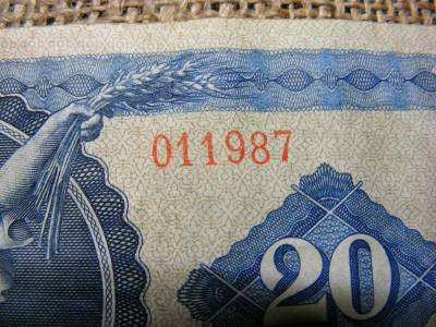 20 forintos bankjegy, 1965, születésnapra tökéletes