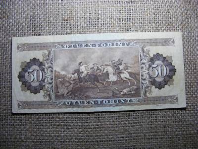 50 forintos bankjegy, 1969