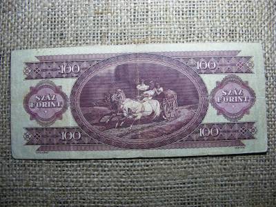 100 forintos bankjegy, 1957