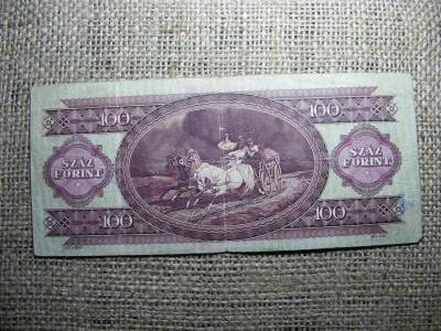100 forintos bankjegy, 1957
