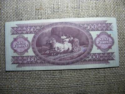 100 forintos bankjegy, 1957