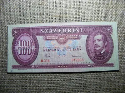 100 forintos bankjegy, 1960
