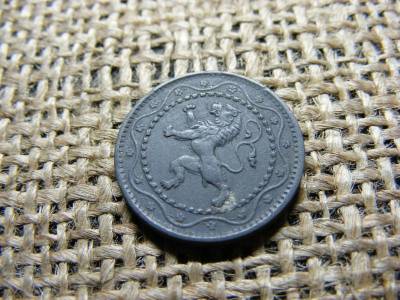 Belga 5 centimes érme, 1916