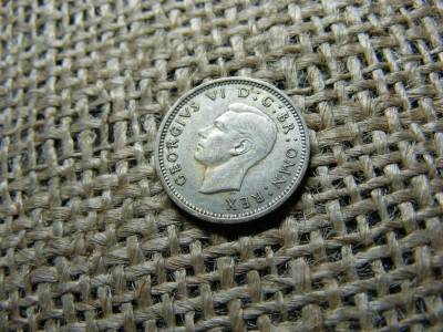 Ezüst 3 pence, 1937, Egyesült Királyság