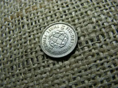 Ezüst 3 pence, 1938, Egyesült Királyság