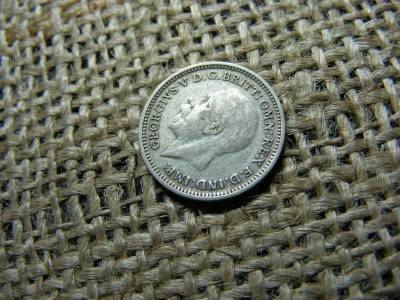 Ezüst 3 pence, 1933, Egyesült Királyság