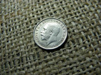Ezüst 3 pence, 1919, Egyesült Királyság