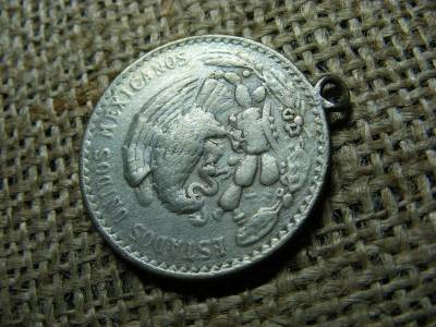 Mexikó 1 peso, 1947, füles