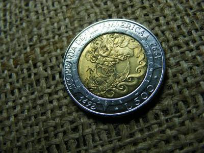 San Marino 500 Lira, 1992, Lire