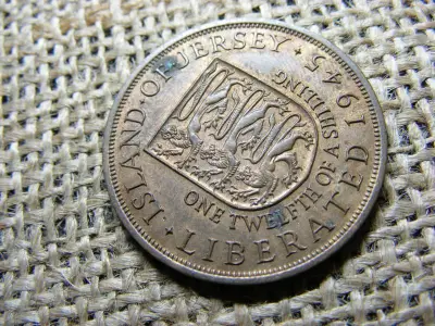 Jersey 1/12 shilling, 1945