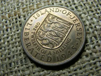 Jersey 1/12 Shilling, 1945