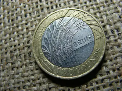 2 fontos érme, 2006, Egyesült Királyság