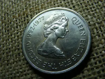 25 pence érme, 1977, Egyesült Királyság
